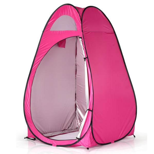 Portable Outdoor Pop-up Toilette Dressing Fitting Room Privacy Shelter Tente Rose