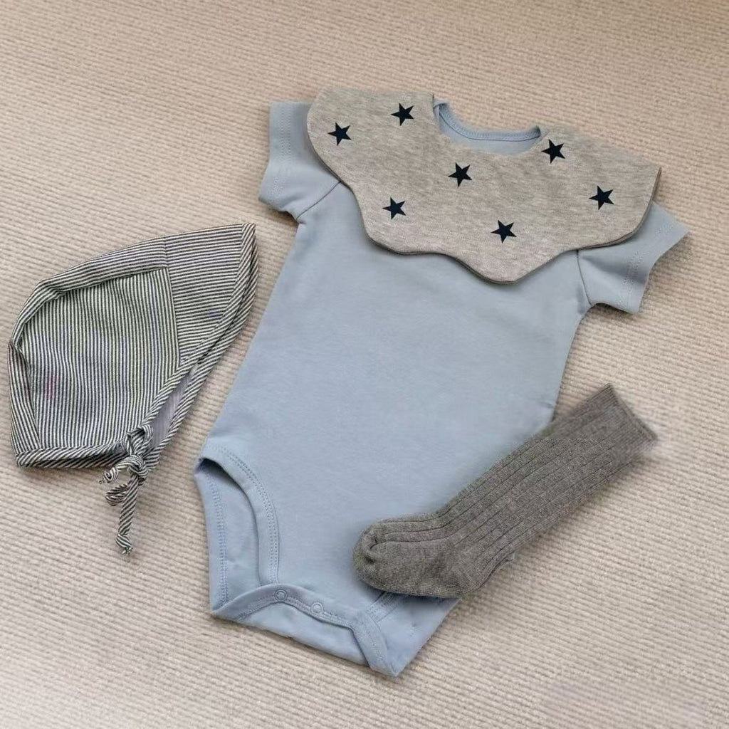 Bébé chaud confortable respirant pur coton Triangle crawling