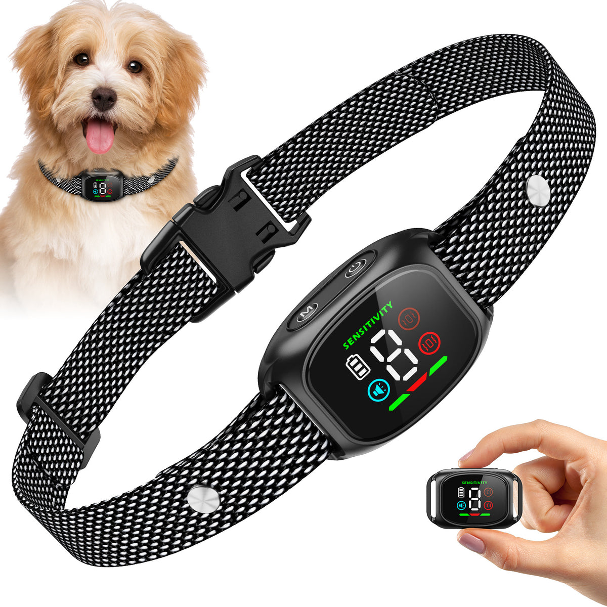 Dispositif anti-barrage Prévention automatique de l'écorce de chien Sensation intelligente
