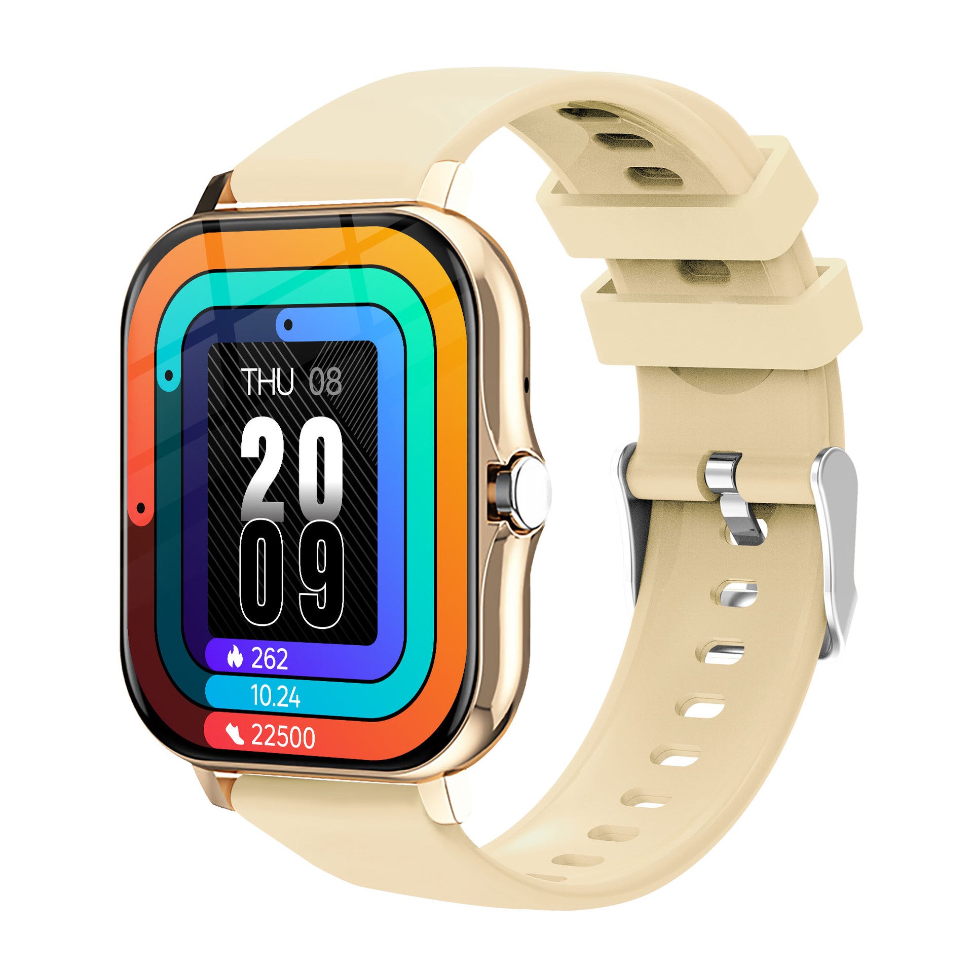 Appelez l'écran tactile complet Smart Watch
