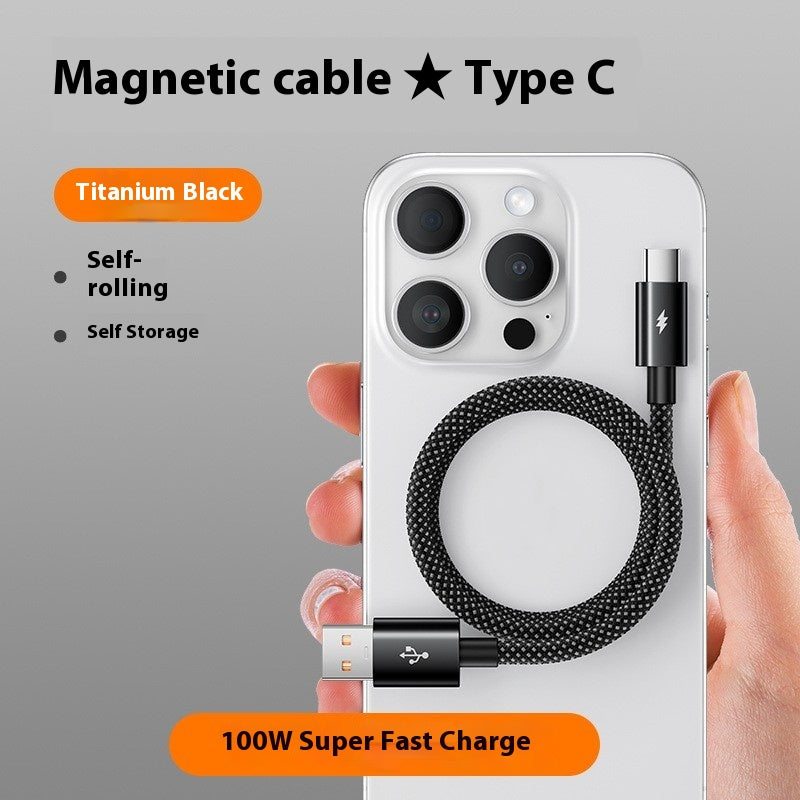 Câble de données de typec pour support magnétique à charge rapide