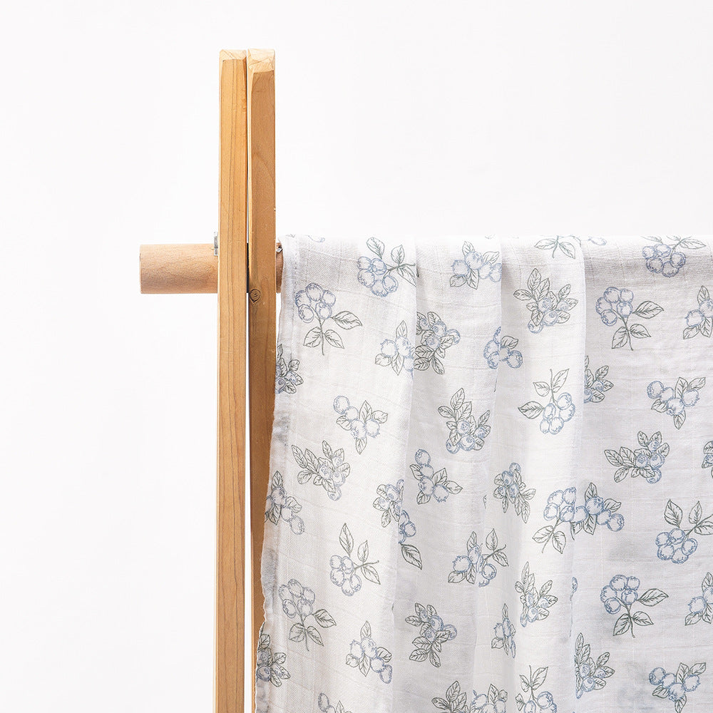 Simple imprimé nouveau-né bébé bambou coton bébé couverture Gro-bag