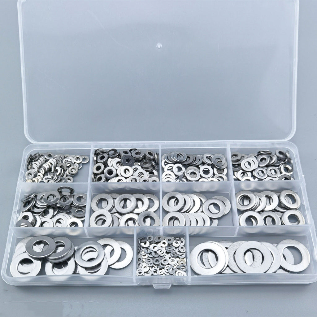 Joint combiné de rondelle plate en acier inoxydable