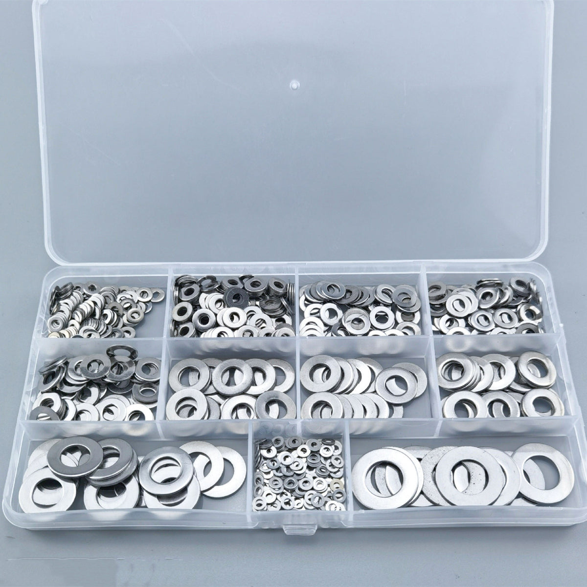 Joint combiné de rondelle plate en acier inoxydable