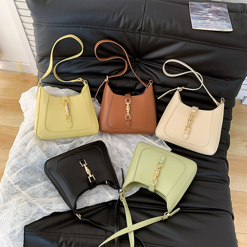 Sac texturé de style occidental en forme de baguette