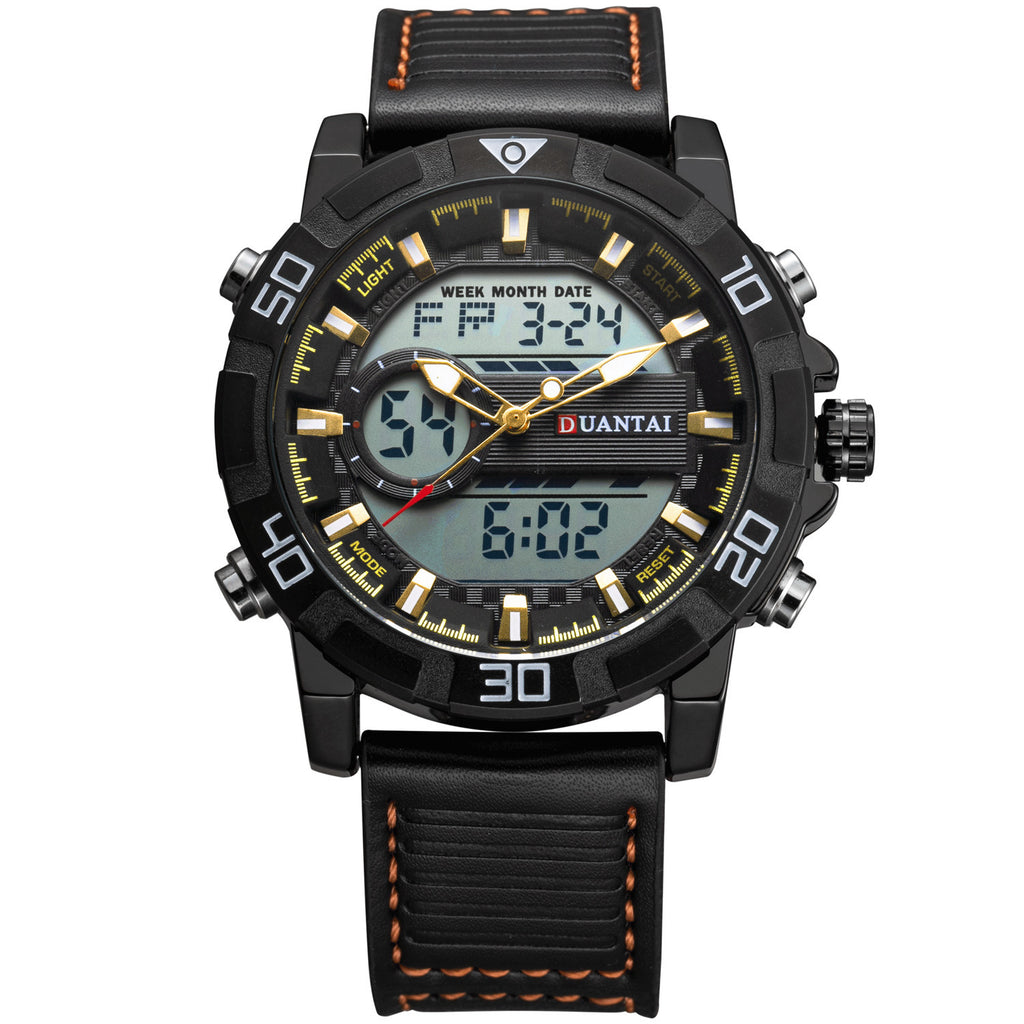 Montre extérieure multi-doubles pour hommes