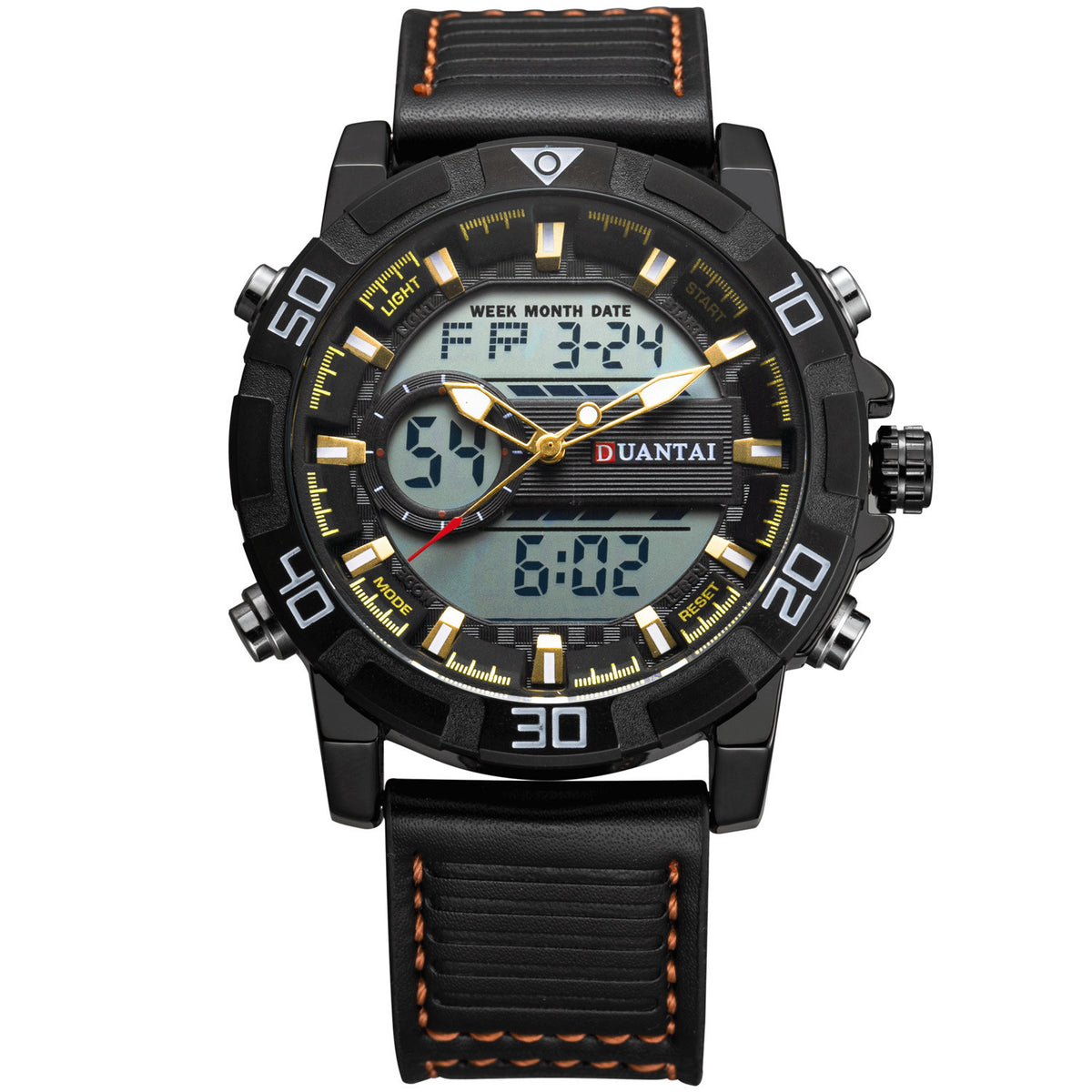 Montre extérieure multi-doubles pour hommes