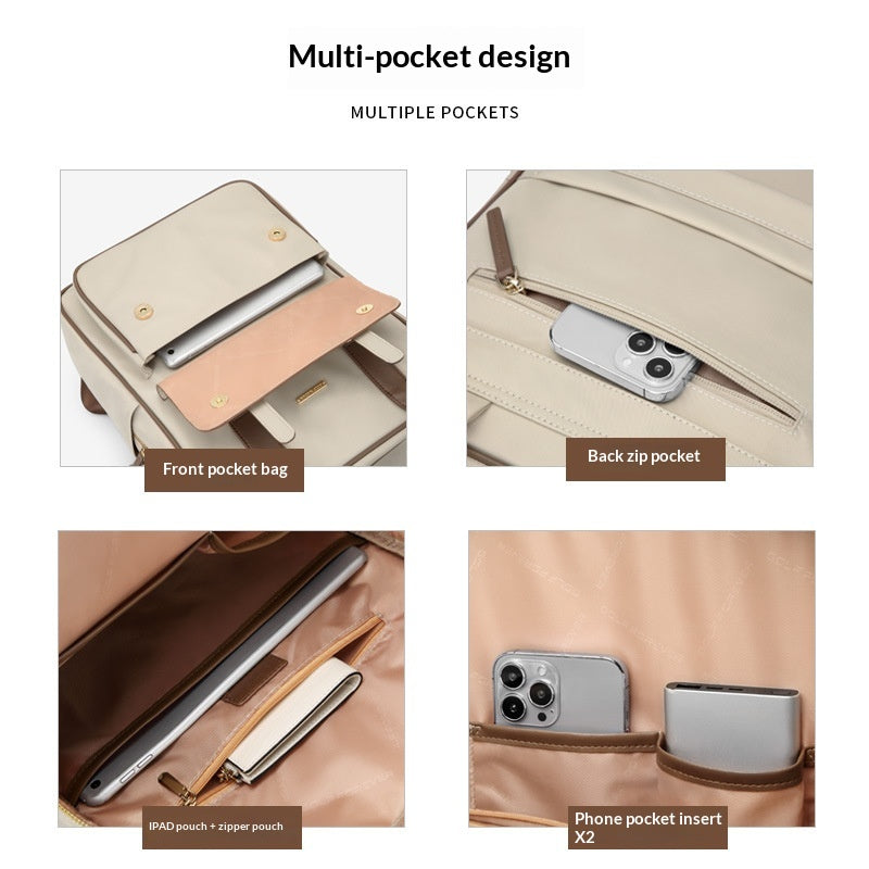 Sac portable commuté de 156 pouces élégant et occasionnel pour les élèves du secondaire