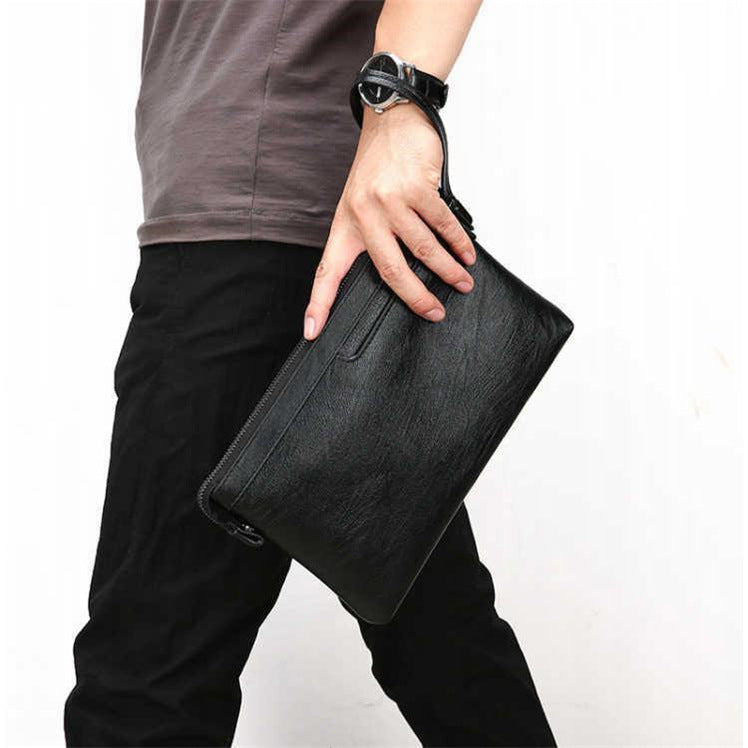 Clutch cheveux hommes Clutch Street Casual Wrist Changer de sac homme
