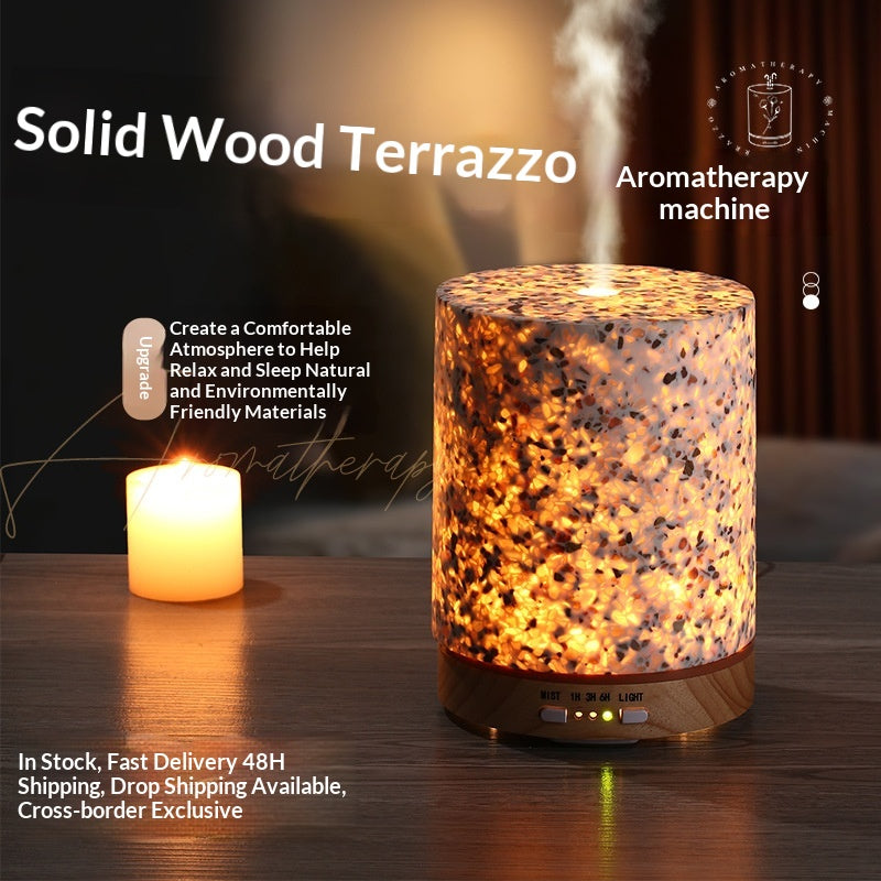 Huile essentielle Aromathérapie Humidificateur Lumière ambiante