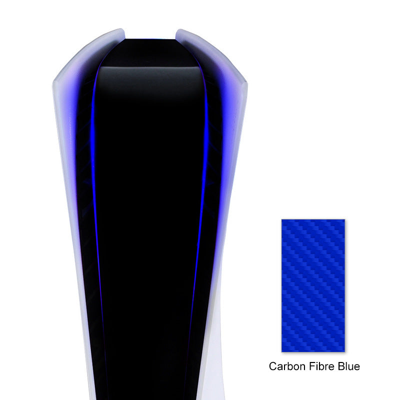 Led Light Bar Film Ps5 Sticker hôte fibre de carbone