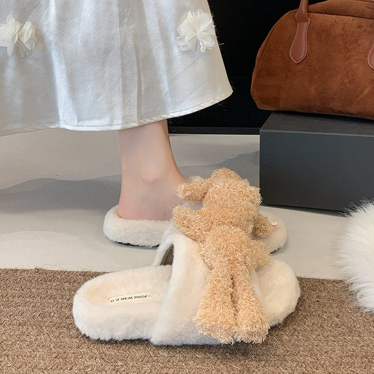 Pantoufles furieuses avec sensation haut de gamme
