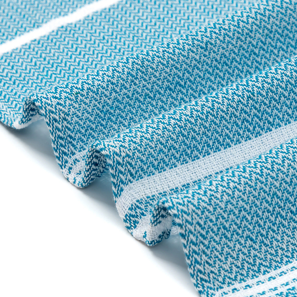 Tassel turc Polyester coton serviette de bain