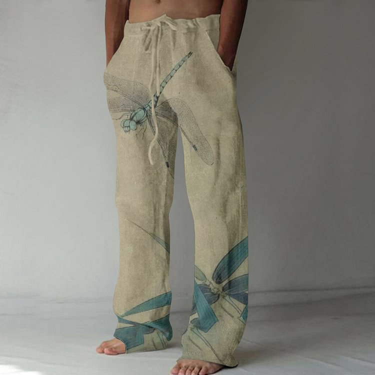 Pantalon de loisirs pour hommes de taille plus mince