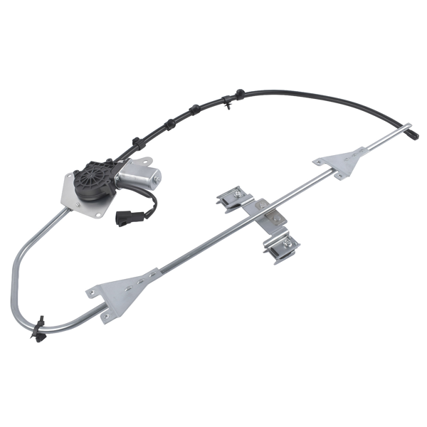 Front Left Power Window Regulator & 2-Pin Motor Assembly Fit for Freightliner M2 A1842743
