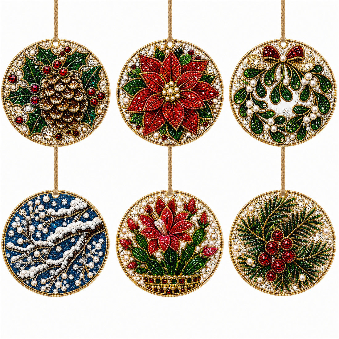 Pendentif de peinture diamant