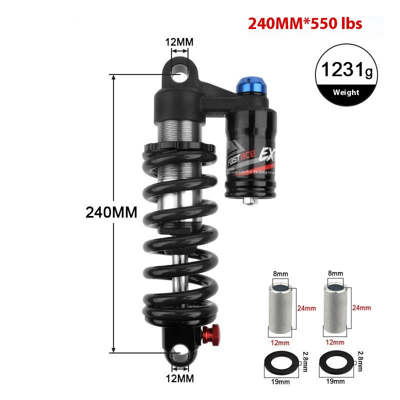 Absorbeur de choc de ressort de vélo applicable