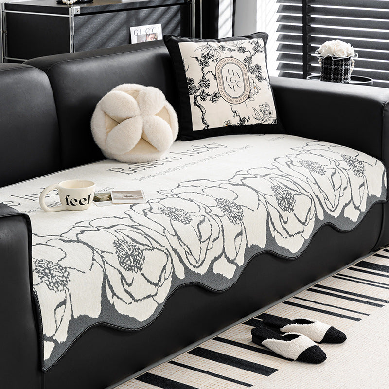 Coussin de canapé d'été irrégulier avec un tissu léger et luxueux