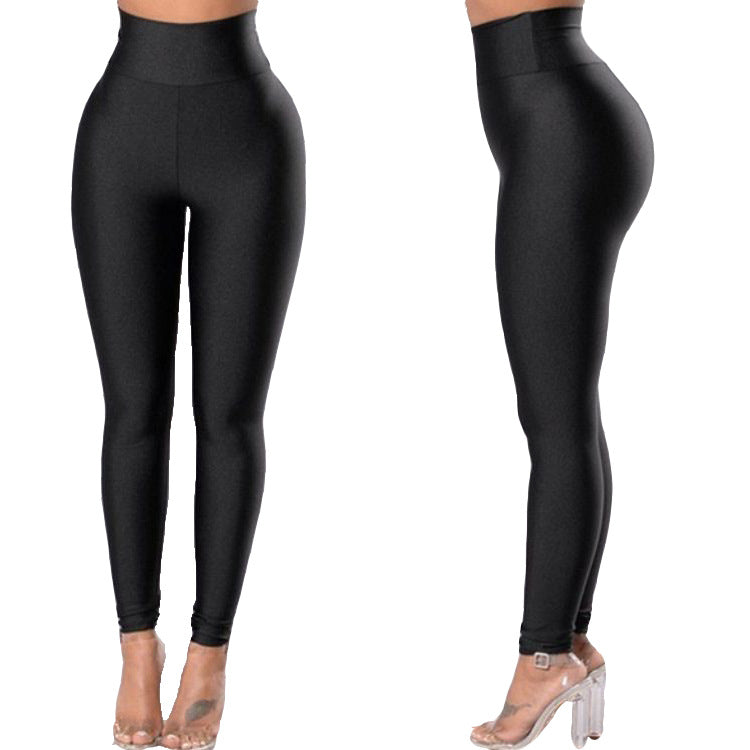 Été High Waist Haute Élastique Loisirs Sports Yoga Course à pied Yiwu Leggings Femmes mince