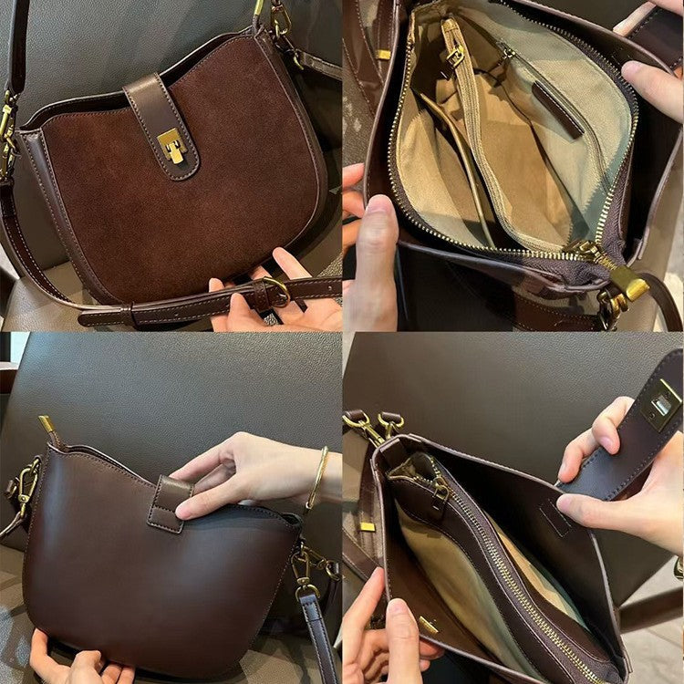Épaule et sac croisé en première couche souple