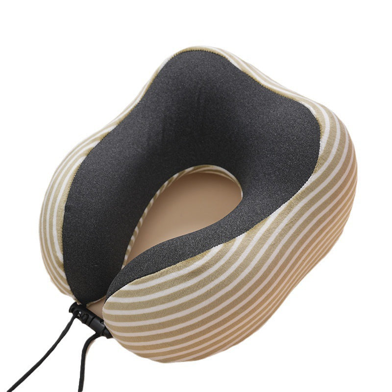 Oreiller de voyage en forme de cou pour avion Car Office Nap