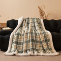 Couverture en châle à double couche épaissie