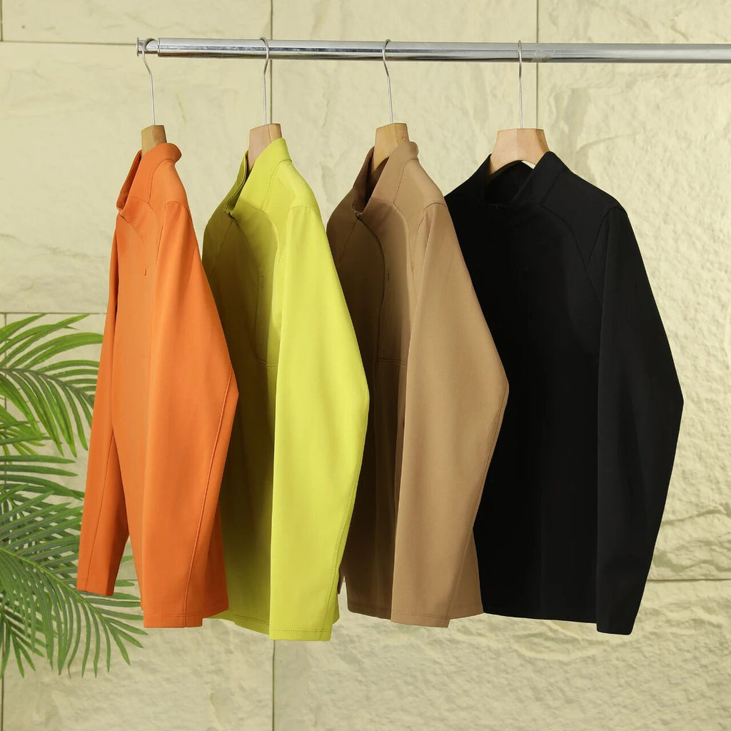 Pull à moitié zippé pour hommes