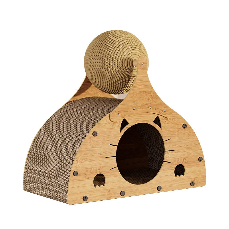 All-in-One Vertical All-Season Cat Scratcher