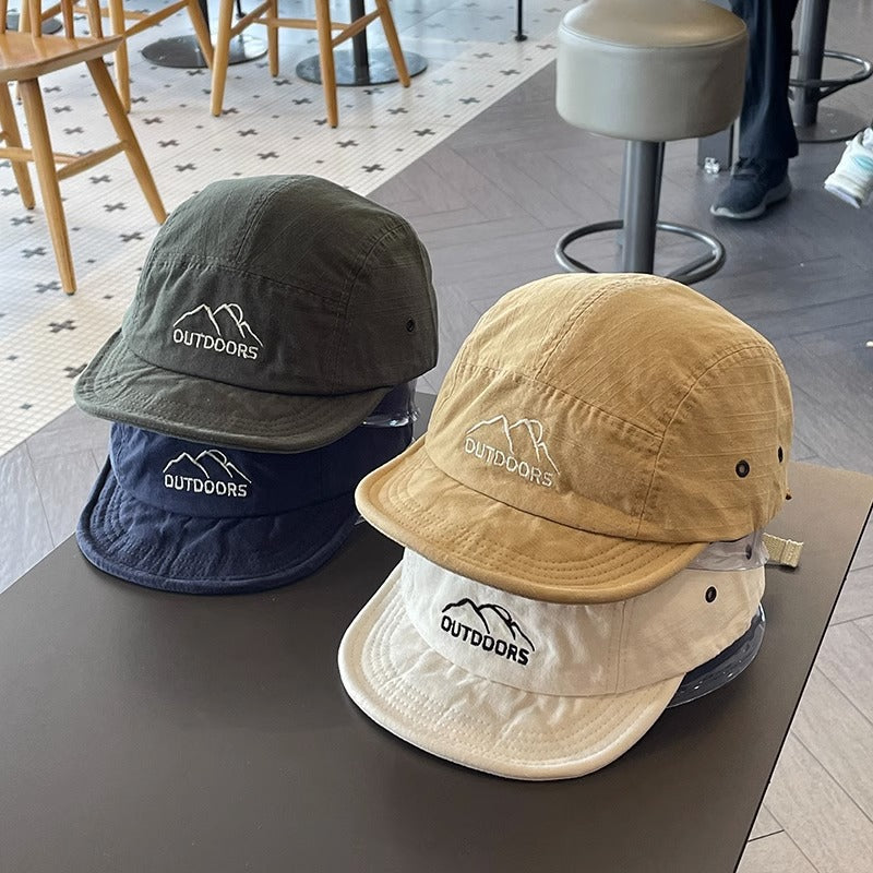 Casquette de baseball de style japonais avec une courte brim