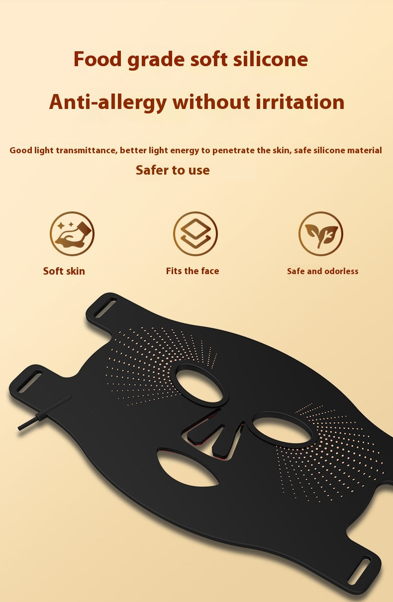 Modèle français Silicone Photon Masque Instrument LED lampe