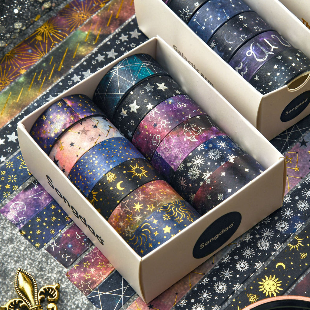 Starry Sky Slice Une étoile mystérieuse Bande d'incendie populaire Diy