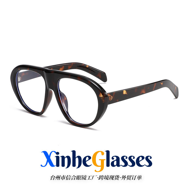 3706 Lunettes de soleil Aviator surdimensionnées