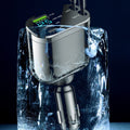 Chargeur de voiture bi-flexible pour allume-cigarette
