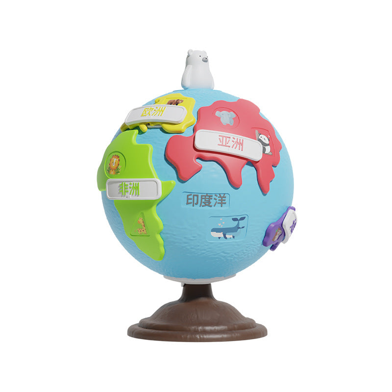 Globe Jouet éducatif Montessori pour garçons et filles