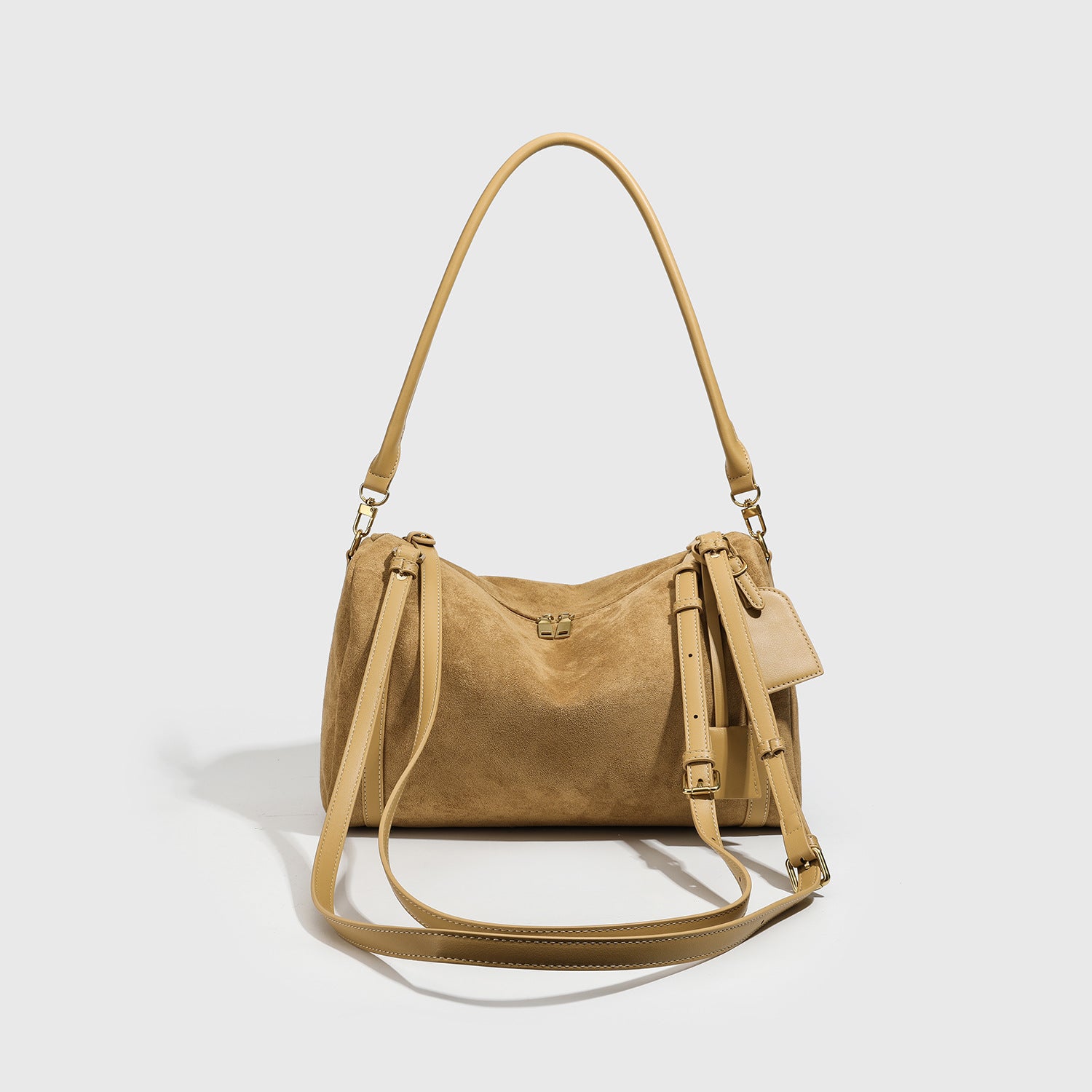 Stylish Minimalist Sac d'oreiller mat-fini Grande capacité pour les femmes