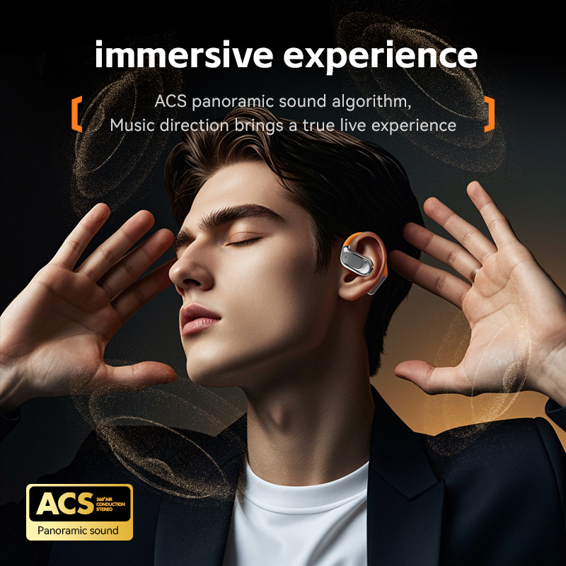 Explosion transfrontalière M113 Earphone suspendu Rotant Petite boule de coco Ultra Long Life H