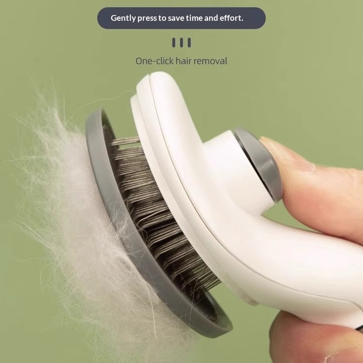 Peigne de chat pour enlever la brosse de grooming de chien en fourrure libre pour Shedding