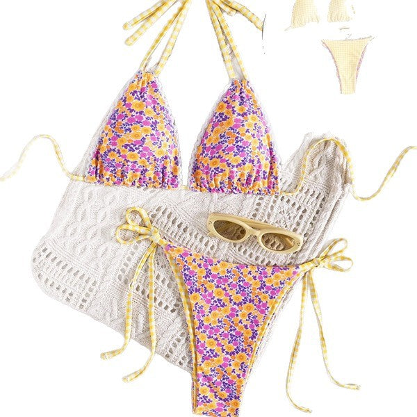 Ensemble de maillots de bain deux pièces pour femmes Bikini