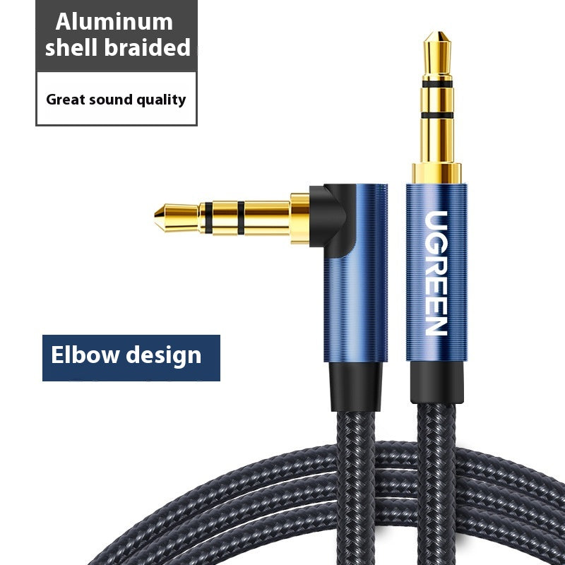 Car Aux Audio Cable 35mm Applicable à l'équipement sonore pour Cable d'écouteur cellulaire