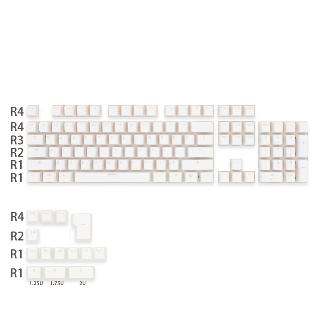 OEM Keycap Fermé Caractère Non Port d'eau PBT Adaptation