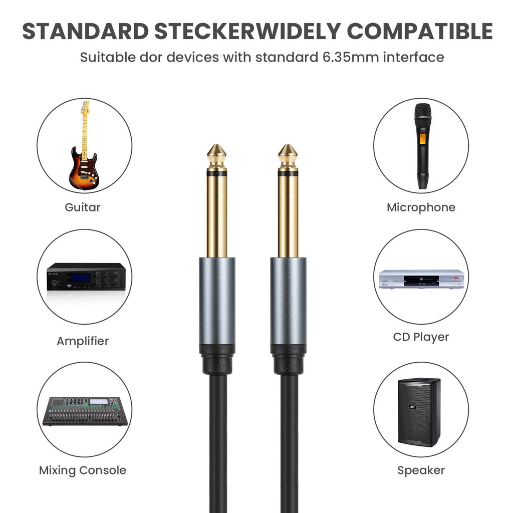 Amplifieur de câble audio 65mm Microphone Cord