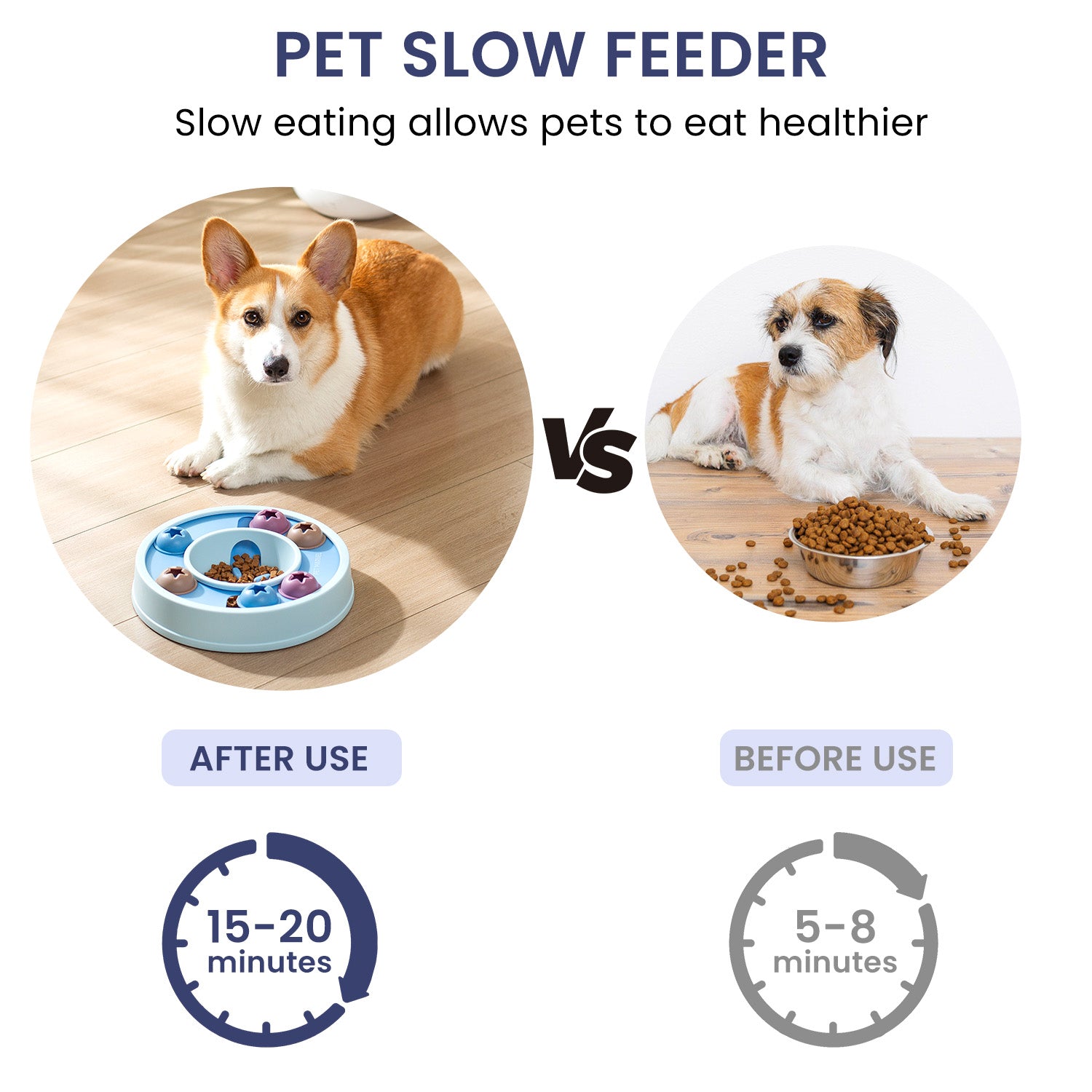 PETMARVEL Jeu interactif de puzzle jeu de chien