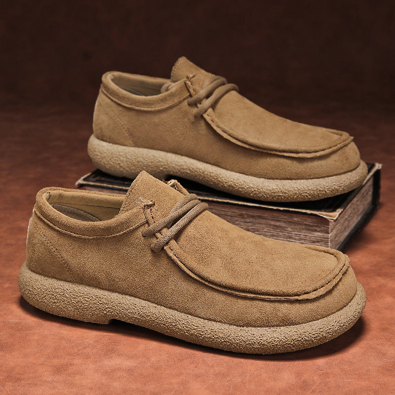Baskets polyvalents rétro-chic style britannique pour hommes