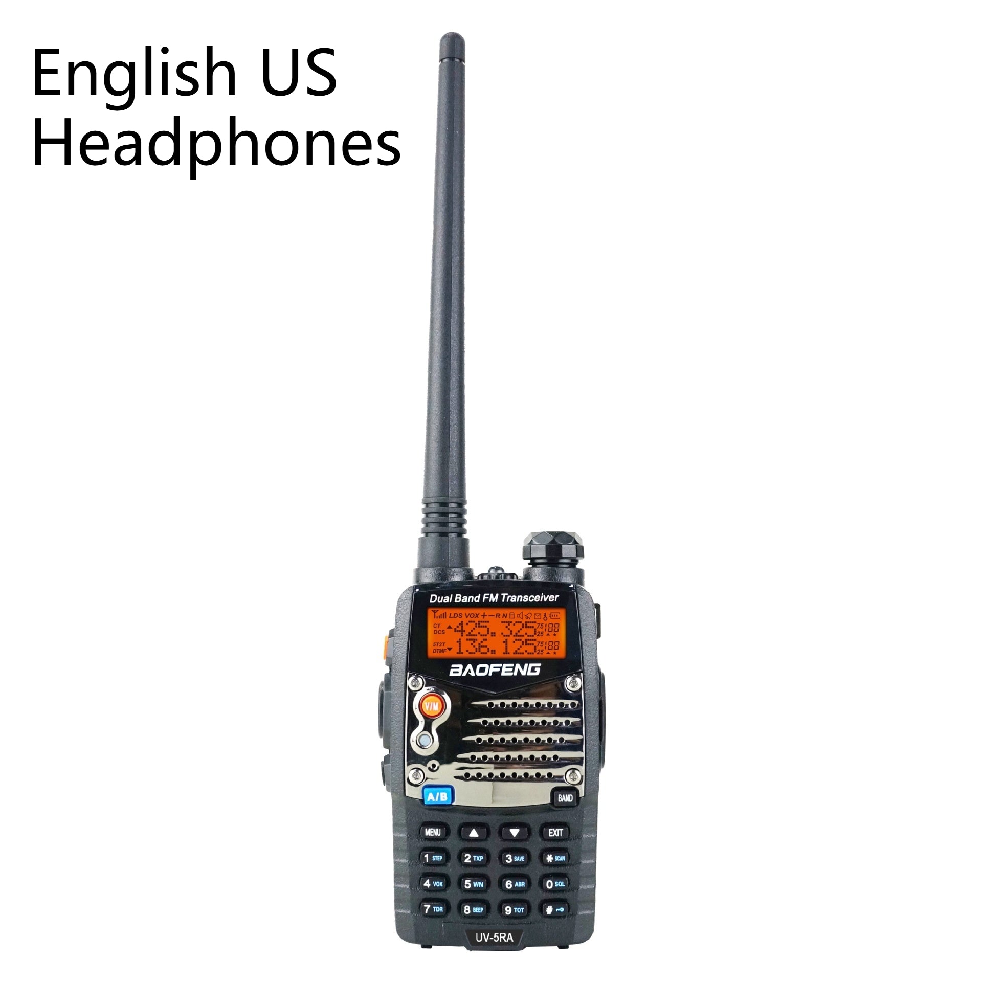 Double bande Double fréquence Double affichage Baofeng UV-5RA Auto-conduite Extérieur Civil High Pow