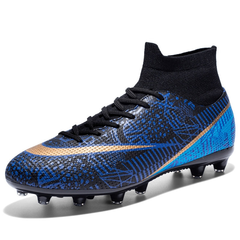 Chaussures de football au sol haut de gamme sport respirant
