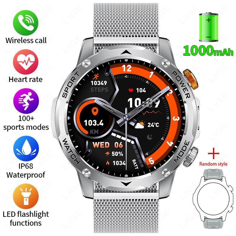 Montres de sport intelligentes étanches multifonctions