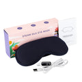 Masque de sommeil Eye-Care avec obstruction de la lumière Chauffage télécommandé et fonction de massage
