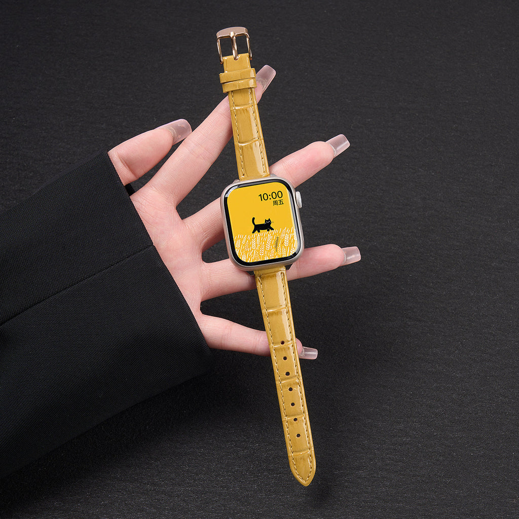 Bracelet de montre modèle perle en bambou-noeud