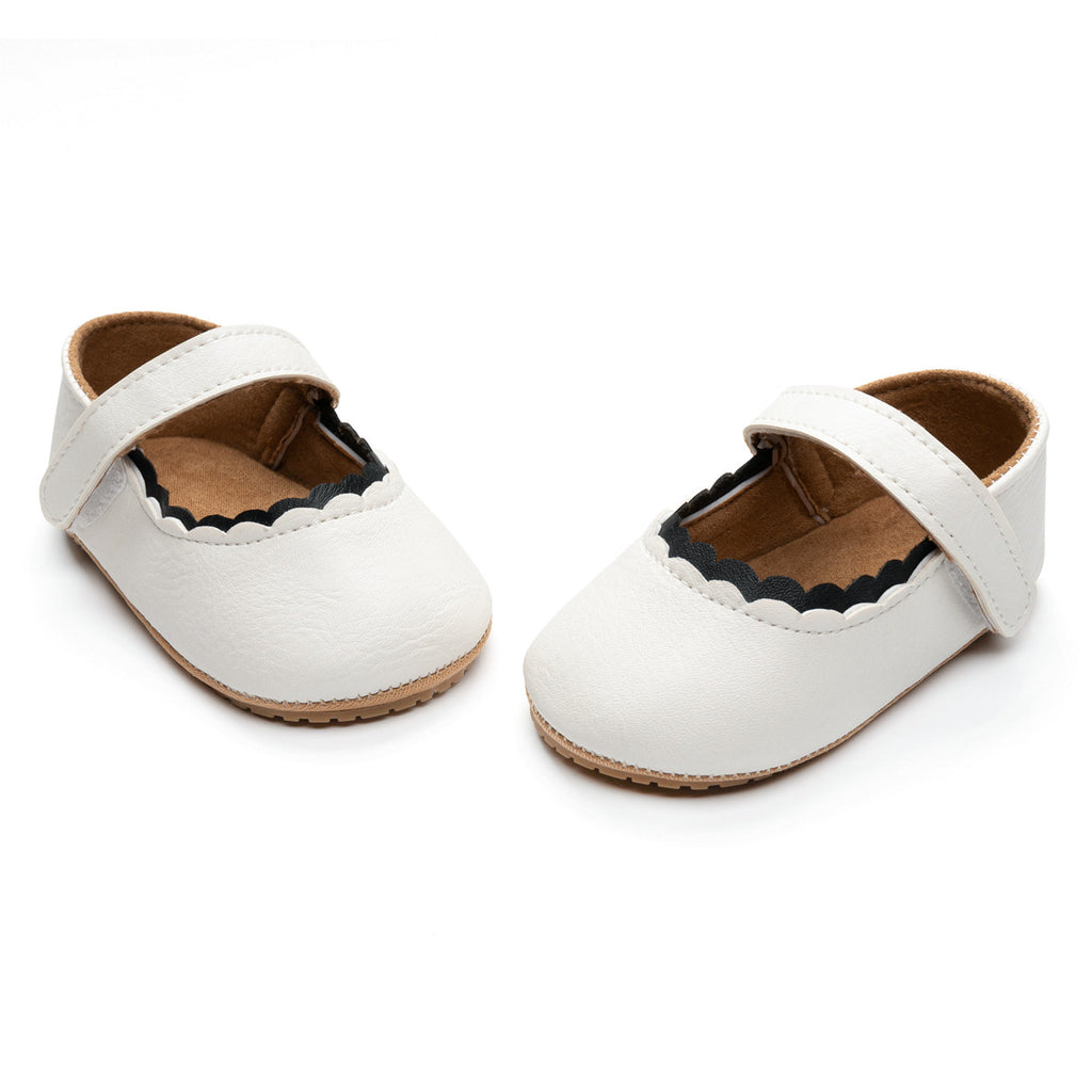 Bébé fille artificielle PU chaussures pour enfants