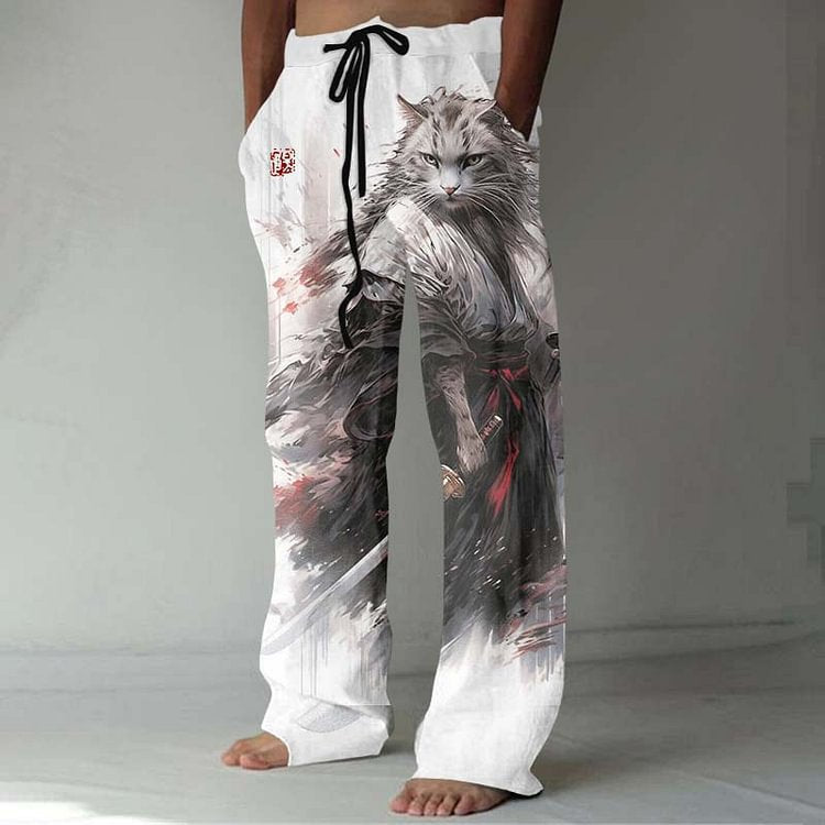 Pantalon de loisirs pour hommes de taille plus mince